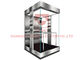 ISO9001 SS304 2 شخص مصعد كبسولة مستديرة للاستخدام المنزلي