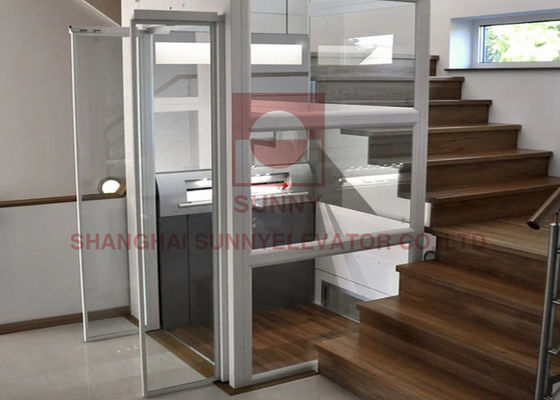 320 كجم تحميل سكني Vvvf التحكم البسيطة مصعد المصعد 0.3m / S.