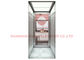 مصعد فيلا فاخر من الفولاذ المقاوم للصدأ مع أرضية PVC 0.4m / S.