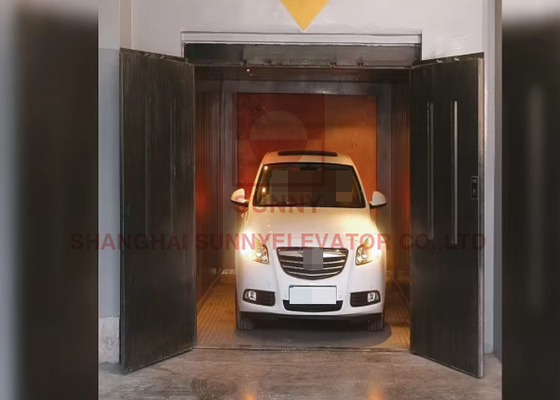 3000 كيلوغرام من مصعد السيارات مع سرعة 0.5M / S و 2000 X 2800 مواصفات السيارة