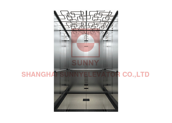 1600 كجم هيدروليكي منخفض Nosie Passenger AC VVVF Elevator Compact