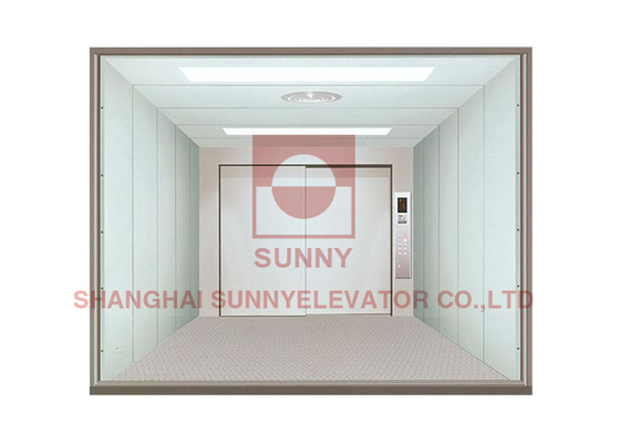1350KG التصميم القياسي الطلاء الفولاذ الشعر المنتجات رفع شحن المصعد مع ARD