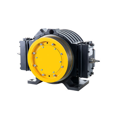 2:1 نسبة الجر 1.0 ~ 1.75 متر/ثانية سرعة هيكل مدمج قطع غيار محرك مصعد بدون تروس