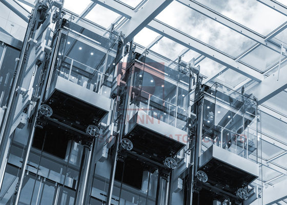 1.75m / S غرفة آلة الفولاذ المقاوم للصدأ أقل مصعد 6 ركاب رفع