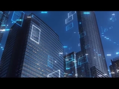 مرآة حفرة 6.0m/S 1600kg مركز المصعد الركاب الباب المفتوح