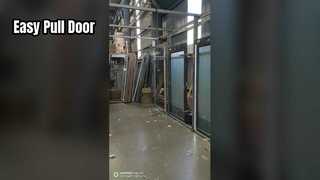 باب سحب يدوي